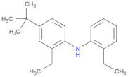 Benzenamine, 4-(1,1-dimethylethyl)-2-ethyl-N-(2-ethylphenyl)-