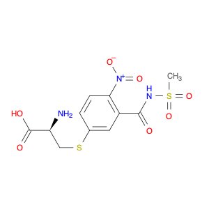 L-Cysteine, S-[3-[[(methylsulfonyl)amino]carbonyl]-4-nitrophenyl]-