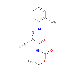 Carbamic acid, [cyano[(2-methylphenyl)hydrazono]acetyl]-, ethyl ester (9CI)