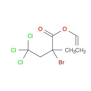 Butanoic acid, 2-bromo-4,4,4-trichloro-2-methyl-, ethenyl ester
