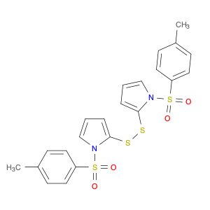 1H-Pyrrole, 2,2'-dithiobis[1-[(4-methylphenyl)sulfonyl]- (9CI)