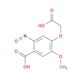 Benzoic acid, 4-(carboxymethoxy)-5-methoxy-2-nitroso-