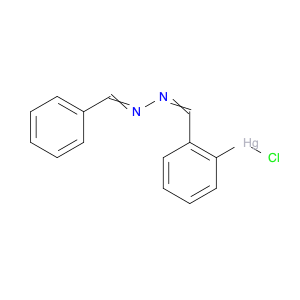 Mercury, chloro[[[(phenylmethylene)hydrazono]methyl]phenyl]- (9CI)