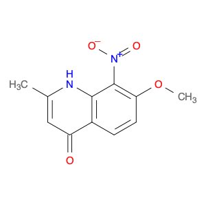 4(1H)-Quinolinone, 7-methoxy-2-methyl-8-nitro-