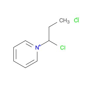 Pyridinium, 1-(1-chloropropyl)-, chloride (1:1)