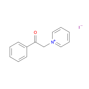 Pyridinium, 1-(2-oxo-2-phenylethyl)-, iodide (1:1)