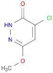 3(2H)-Pyridazinone, 4-chloro-6-methoxy-