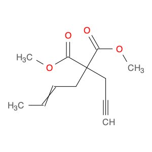 Propanedioic acid, 2-(2-buten-1-yl)-2-(2-propyn-1-yl)-, 1,3-dimethyl ester