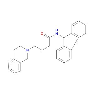 2(1H)-Isoquinolinebutanamide, N-9H-fluoren-9-yl-3,4-dihydro-