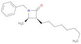 2-Azetidinone, 4-methyl-3-octyl-1-(phenylmethyl)-, cis- (9CI)