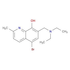 8-Quinolinol, 5-bromo-7-[(diethylamino)methyl]-2-methyl-