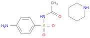 Acetamide, N-[(4-aminophenyl)sulfonyl]-, compd. with piperidine (1:1) (9CI)