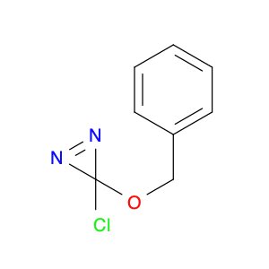 3H-Diazirine, 3-chloro-3-(phenylmethoxy)-