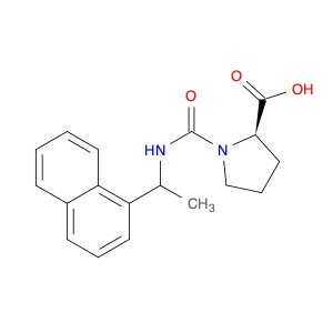 L-Proline, 1-[[[1-(1-naphthalenyl)ethyl]amino]carbonyl]-, (R)- (9CI)