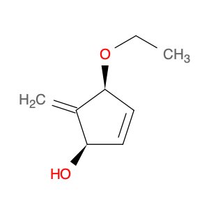 2-Cyclopenten-1-ol, 4-ethoxy-5-methylene-, cis- (9CI)
