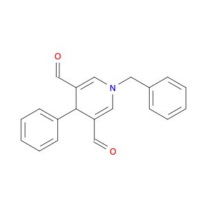 3,5-Pyridinedicarboxaldehyde, 1,4-dihydro-4-phenyl-1-(phenylmethyl)-
