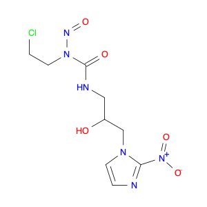 Urea, N-(2-chloroethyl)-N'-[2-hydroxy-3-(2-nitro-1H-imidazol-1-yl)propyl]-N-nitroso-