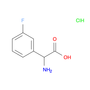 Benzeneacetic acid, α-amino-3-fluoro-, hydrochloride (1:1)