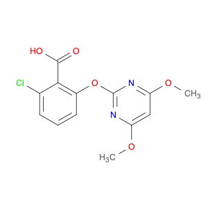 2-Chloro-6-((4,6-dimethoxypyrimidin-2-yl)oxy)benzoic acid