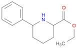 2-Piperidinecarboxylic acid, 6-phenyl-, ethyl ester