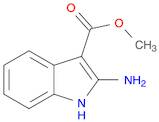 1H-Indole-3-carboxylic acid, 2-amino-, methyl ester