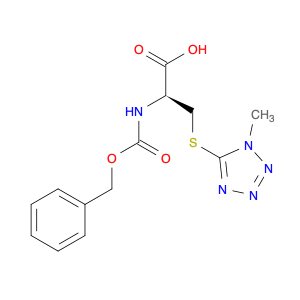 D-Cysteine, S-(1-methyl-1H-tetrazol-5-yl)-N-[(phenylmethoxy)carbonyl]-