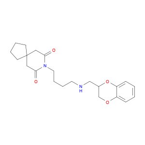 8-Azaspiro[4.5]decane-7,9-dione, 8-[4-[[(2,3-dihydro-1,4-benzodioxin-2-yl)methyl]amino]butyl]-