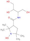 3-Pyrrolidinecarboxamide, N-[2,3-dihydroxy-1-(hydroxymethyl)propyl]-1-hydroxy-2,2,5,5-tetramethyl-