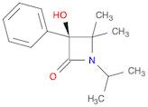 2-Azetidinone, 3-hydroxy-4,4-dimethyl-1-(1-methylethyl)-3-phenyl-, (3S)-