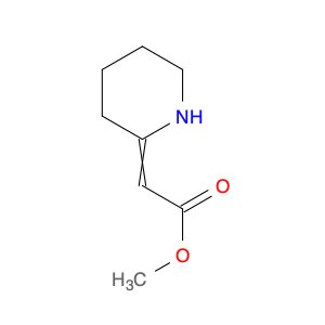 Acetic acid, 2-(2-piperidinylidene)-, methyl ester
