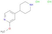 Pyridine, 2-methoxy-4-(4-piperidinyl)-, hydrochloride (1:2)