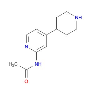 Acetamide, N-[4-(4-piperidinyl)-2-pyridinyl]-