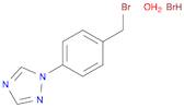 1-[4-(BROMOMETHYL)PHENYL]-1H-1,2,4-TRIAZOLE HYDROBROMIDE HYDRATE