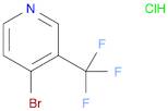 Pyridine, 4-bromo-3-(trifluoromethyl)-, hydrochloride (1:1)