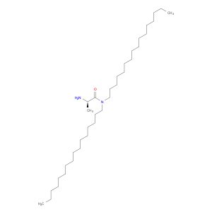Propanamide, 2-amino-N,N-dihexadecyl-, (R)- (9CI)