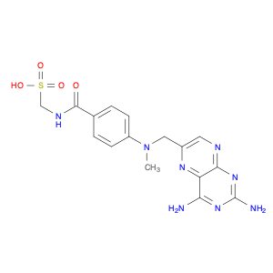 Methanesulfonic acid, 1-[[4-[[(2,4-diamino-6-pteridinyl)methyl]methylamino]benzoyl]amino]-