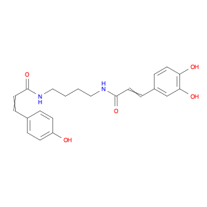 2-Propenamide, 3-(3,4-dihydroxyphenyl)-N-[4-[[3-(4-hydroxyphenyl)-1-oxo-2-propen-1-yl]amino]butyl]-