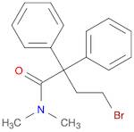 Benzeneacetamide, α-(2-bromoethyl)-N,N-dimethyl-α-phenyl-