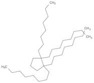 Cyclopentane, tetraoctyl- (9CI)