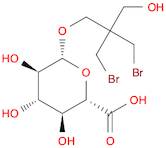 β-D-Glucopyranosiduronic acid, 3-bromo-2-(bromomethyl)-2-(hydroxymethyl)propyl