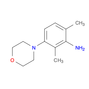 Benzenamine, 2,6-dimethyl-3-(4-morpholinyl)-