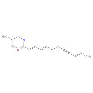 2,4,10-Dodecatrien-8-ynamide, N-(2-methylpropyl)-, (2E,4E,10E)-