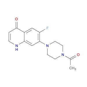 4(1H)-Quinolinone, 7-(4-acetyl-1-piperazinyl)-6-fluoro-