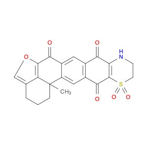 1H,6H-Furo[4',3',2':8,9]phenanthro[2,3-g][1,4]benzothiazine-6,8,13(9H,14bH)-trione, 2,3,10,11-tetr…