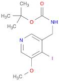 Carbamic acid, N-[(4-iodo-5-methoxy-3-pyridinyl)methyl]-, 1,1-dimethylethyl ester