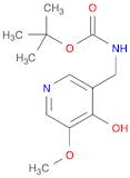 Carbamic acid, N-[(4-hydroxy-5-methoxy-3-pyridinyl)methyl]-, 1,1-dimethylethyl ester