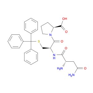 L-Proline, 1-[N-L-asparaginyl-S-(triphenylmethyl)-L-cysteinyl]- (9CI)