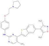 2-PyriMidinaMine, 4-[5-(3,5-diMethyl-4-isoxazolyl)benzo[b]thien-2-yl]-5-Methyl-N-[4-[2-(1-pyrrol...