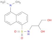 1-Naphthalenesulfonamide, N-(2,3-dihydroxypropyl)-5-(dimethylamino)-