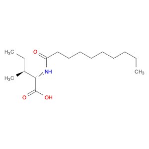 L-Isoleucine, N-(1-oxodecyl)-